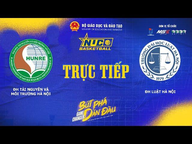 TRỰC TIẾP | BẢNG O NAM | ĐH TÀI NGUYÊN & MT HÀ NỘI VS ĐH LUẬT HÀ NỘI | NUC 2024