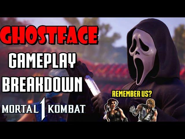 Ghostface is gonna make you Scream! - Mortal Kombat 1 Gameplay Trailer Breakdown