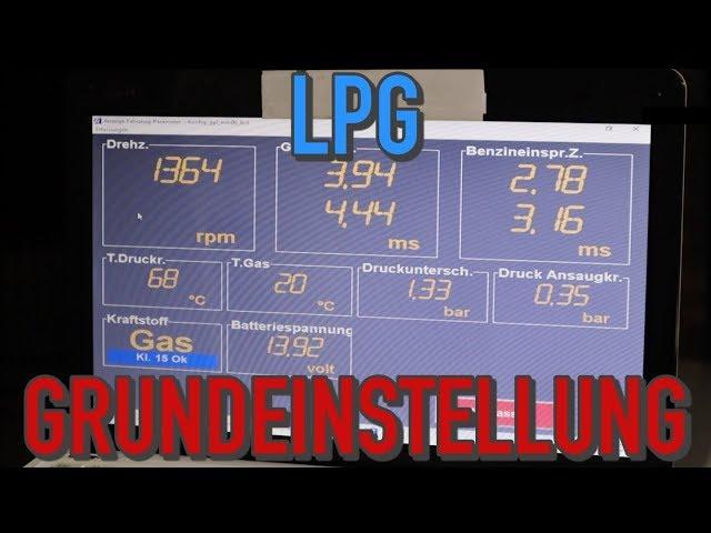 LPG GRUNDEINSTELLUNG | Tartarini EVO 08 anlernen | KrisGarage