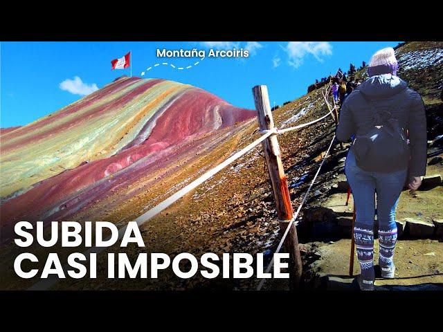 Lo que NADIE te dice de la MONTAÑA ARCOIRIS en PERU | Documental Completo