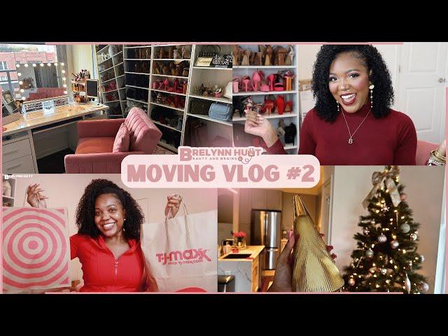 moving vlog #2 glam room, hosting holiday parties, decorating for christmas, judging pageants + more