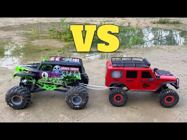 Wltoys 104311 vs SMT10 Grave Digger | Remote Control Car | RC Cars