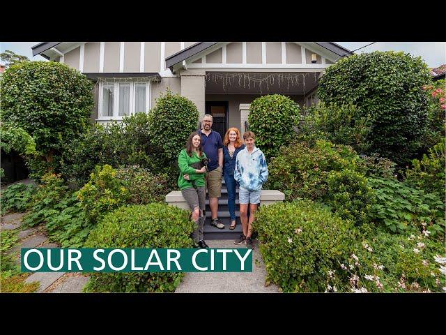 Our Solar City - hear from a resident about how they researched, selected and installed solar panels