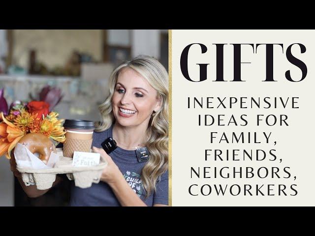 EVERYDAY THOUGHTFUL INEXPENSIVE GIFT IDEAS