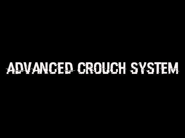 [Roblox Studio] Advanced Crouch System Showcase