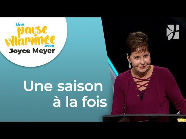 Pause vitaminée avec Joyce - Apprécier chaque étape de la vie - Grandir avec Dieu