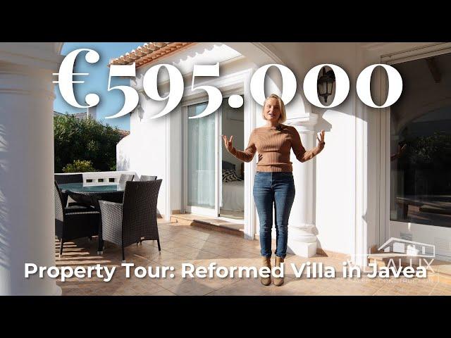 Touring A €595.000 Reformed Villa in Javea, Costa Blanca, Spain