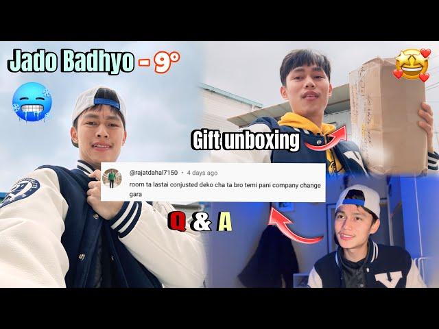 Korea Ma Jado Badhere  Ghumna Jana Sakena ||Gift Unboxing ||Q&A…???!