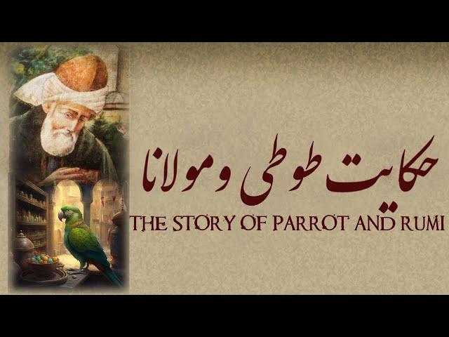 Persian Story: The Story of Parrot and Rumi - with English subtitles حکایت طوطی و مولانا