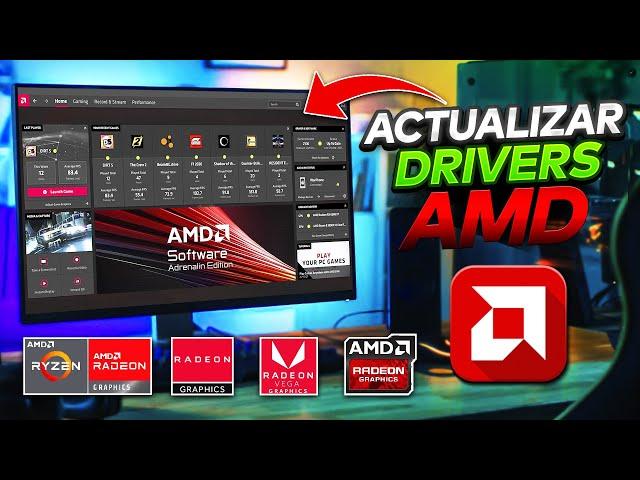 COMO ACTUALIZAR EL DRIVER DE LAS GPU AMD CORRECTAMENTE  AMD GRAFICOS