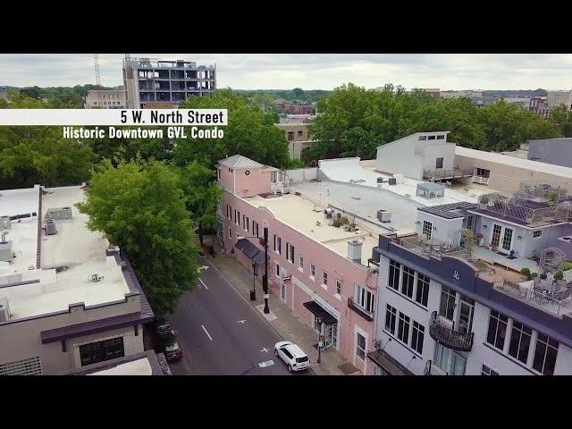 Charming Pre-War Condo in the heart of Downtown Greenville | 5 W North Street | Incredible Rooftop