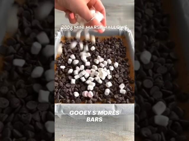 ‍ GOOEY's Mores Bars ‍ # Snack # Food Collection # Mythili's Cooking...