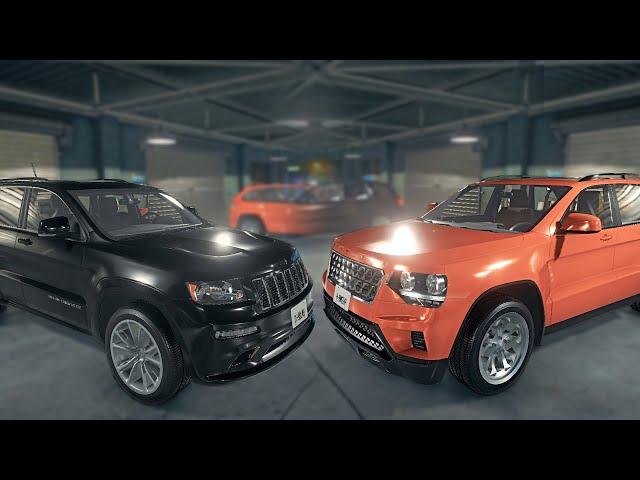 Битва Jeep Grand Cherokee SRT8 против Bolthorn Grand Mojave Storm в Car Mechanic Simulator 2018!