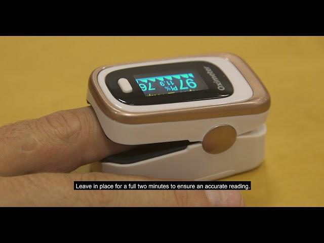 Pulse Oximeter instruction  Slough COVID-19 Virtual Ward - English