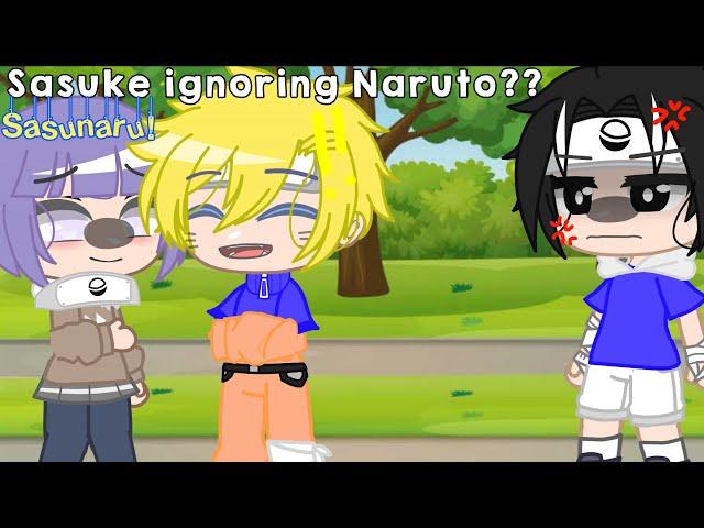 Sasuke ignoring Naruto?. || Sasunaru || TYSM FOR 4K SUBSCRIBERS!! || sxfia !