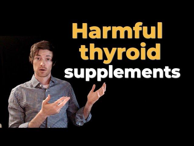 Supplements That HARM Your Thyroid (Avoid These!)