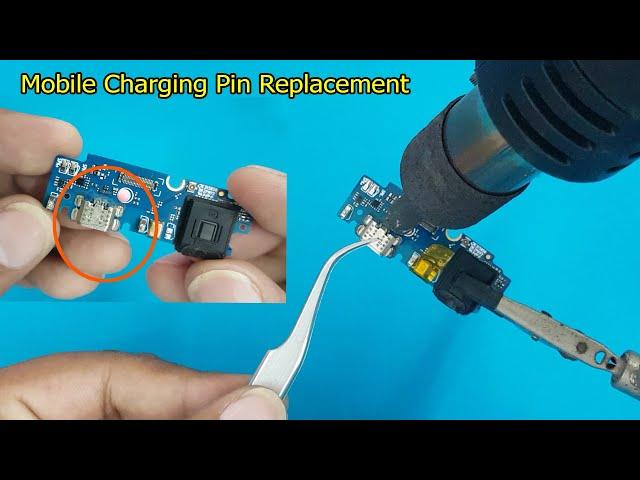 Mobile charging problem || Water Damaged | How to Replace Mobile Charging Pin