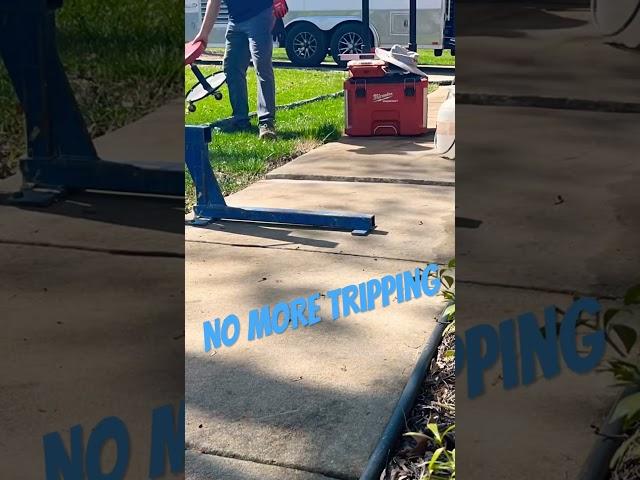 Uneven sidewalk repair #concreterepair #concreteleveling #concretelifting #concrete