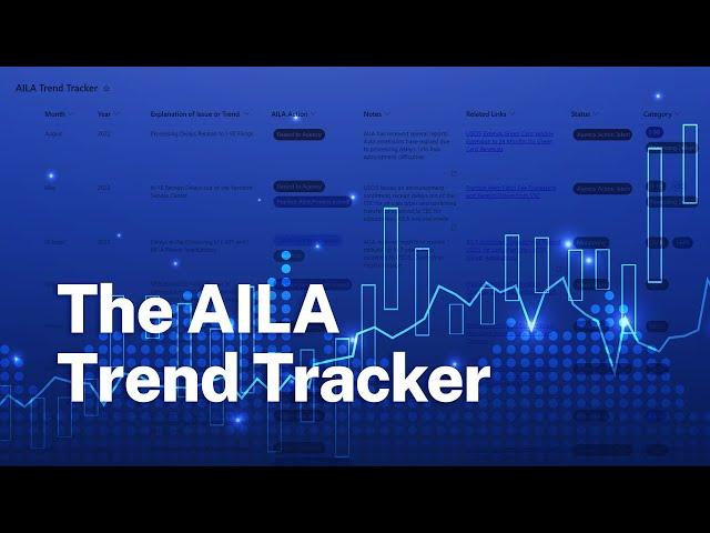 What is the AILA Trend Tracker?