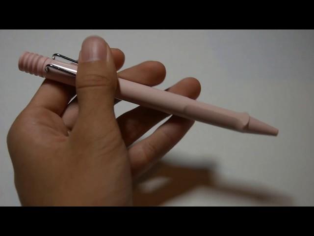 LAMY Safari Rose Powder Ballpoint Pen Brief Review