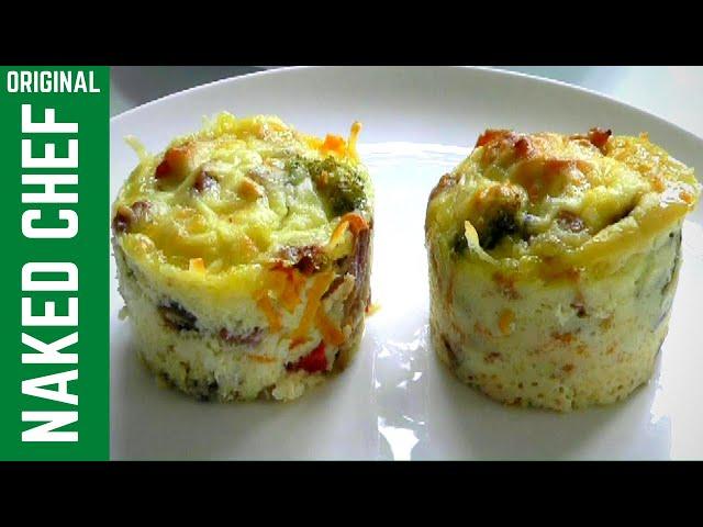 How to make EGG MUFFINS | Breakfast recipe | Omelette