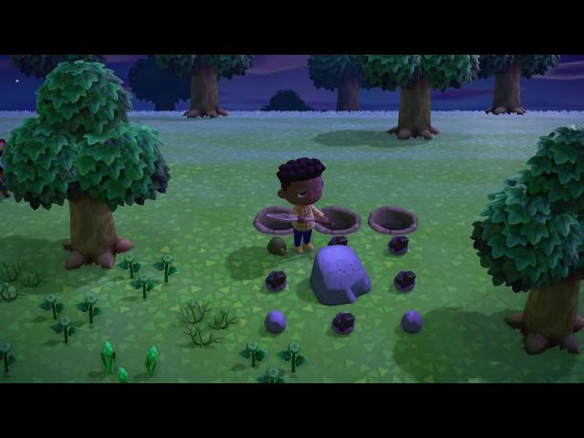 Animal Crossing New Horizons: Max Resources From Rocks!