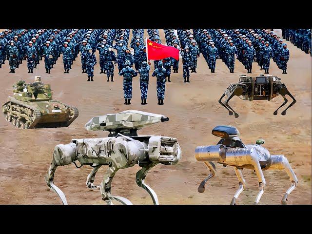 Catching up with Eu & US! PLA unveils multiple unmanned weapons