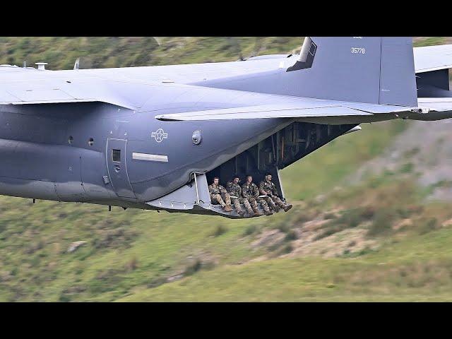 WOULD YOU?  F-35 & F-15 FLYING THROUGH THE MACH LOOP