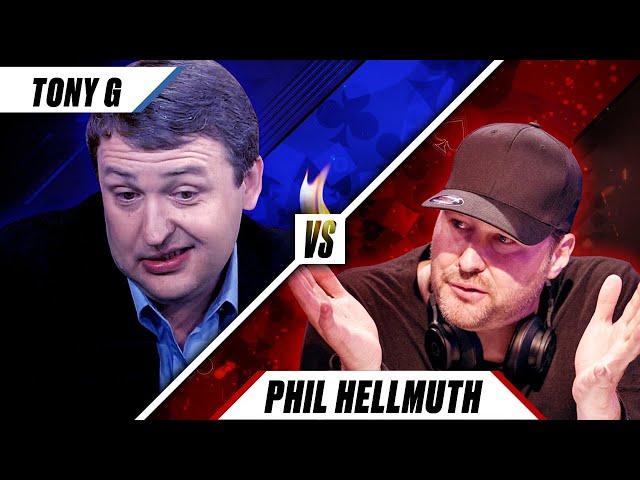 PHIL HELLMUTH VS TONY G: The EPIC rivalry ️ Poker Rivals ️ PokerStars