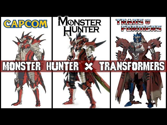 Sneak peek: Liolaeus (Rathalos) Prime (Monster Hunter x Transformers)