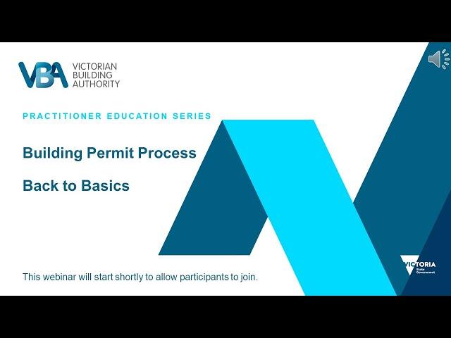 Practitioner Education Series: Building Permits Process - Back to Basics