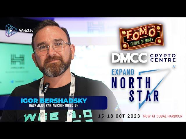 Igor Bershadsky of Hacken | DMCC Crypto Centre at Future Blockchain Summit 2023