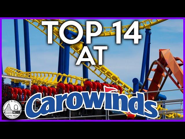 Top 14 Roller Coasters at Carowinds | 2022