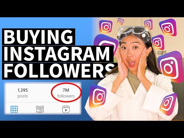 If you buy Instagram followers, THIS is what happens (EXPERIMENT)