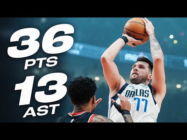 Luka Dončić Drops 36-PT Double-Double in His Return! | December 1, 2024