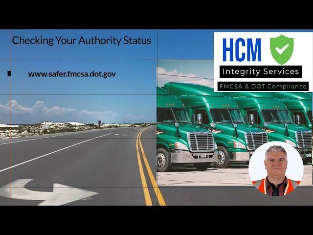 How to Check if Your DOT Number, MC Number, or Operating Authority Is Active Or Authorized.