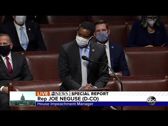 Rep. Joe Neguse says he will support second impeachment