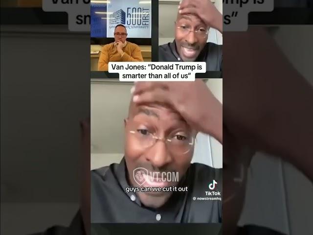 Van Jones Admits Trump is Brilliant