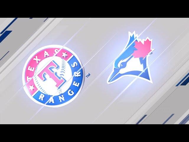 6/7 Rangers vs. Blue Jays Highlights