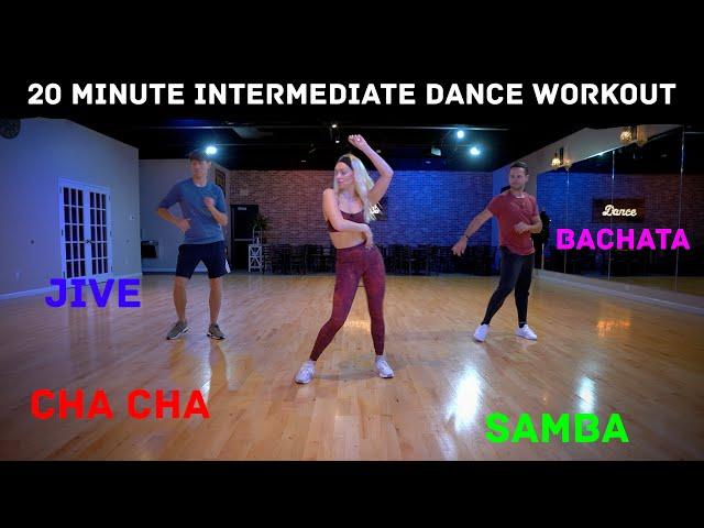 20 Minute Intermediate Pop Music Dance Workout - Ed Sheeran, Shawn Mendes, J Balvin & Justin Bieber