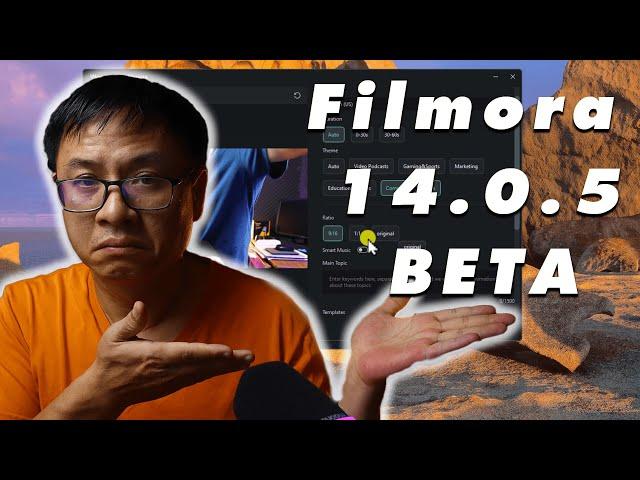 3 More ADDITIONAL AI FEATURES in Filmora 14 Beta. Are they TRASH?