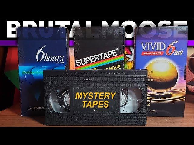 Mysterious Unlabeled VHS Tapes | Treasure Hunt!