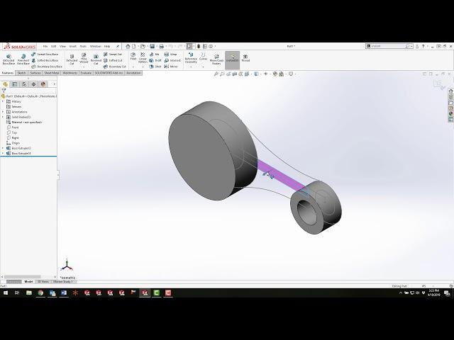 SOLIDWORKS - Contour Select Tool and Instant 3D
