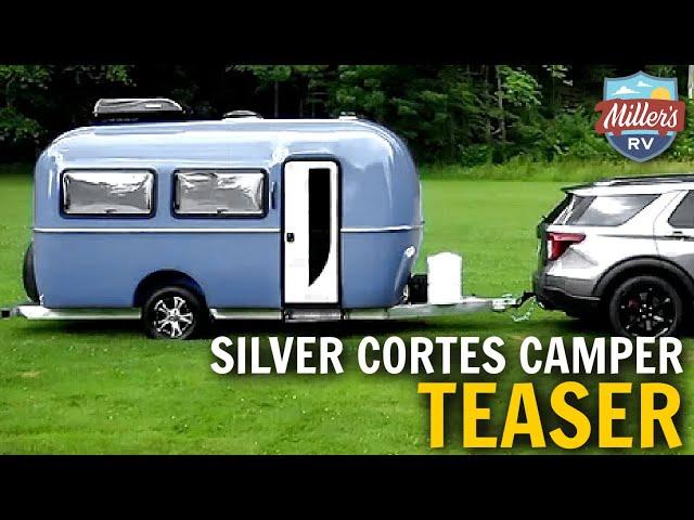 QUICK LOOK: Silver Cortes Camper | Fully Molded Fiberglass Travel Trailer