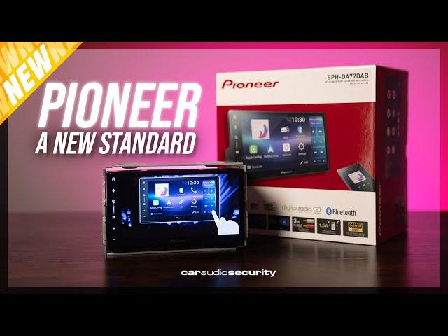 Pioneer SPH-DA77DAB Wireless CarPlay & Android Auto Car Stereo | Car Audio & Security