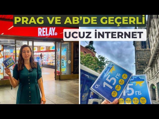 PRAG'DA UCUZ İNTERNET (TÜM AVRUPA'DA GEÇERLİ)