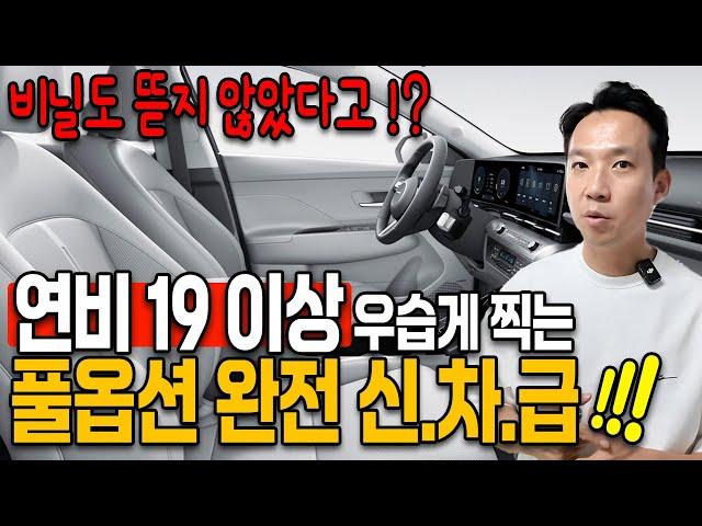 연비 19는 우습게 밟아주는 하이브리드 중고차! 1만Km 타고 감가ㅎㅎ 신차말고 제발 중고로 사세요! 풀옵션+이쁘지+연비좋지 말이 필요 없는 SUV중고가격