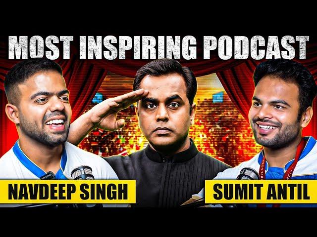 Most Inspiring Podcast | Navdeep Singh | Paralympics | Sushant Sinha | Sumit Antil | PM Modi |TAWSS