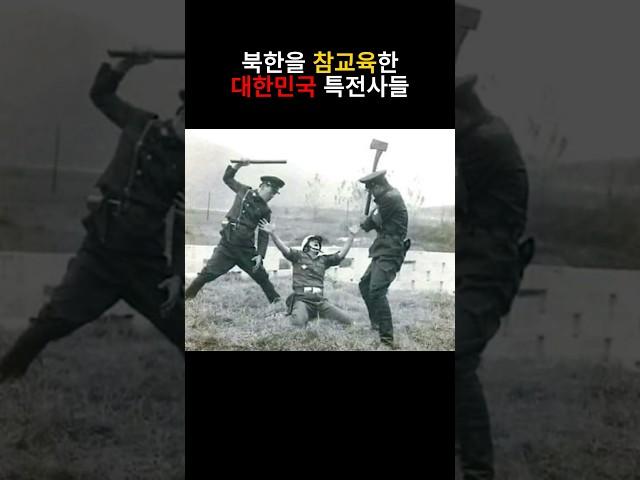 북한을 참교육한 대한민국 특전사들