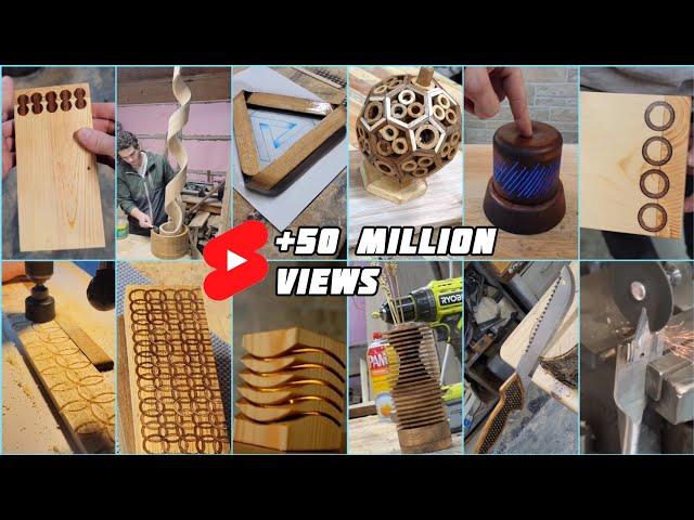 🪚50+ AWESOME WOODWORKING Project Ideas // Gift Ideas // BEST Woodworking Shorts